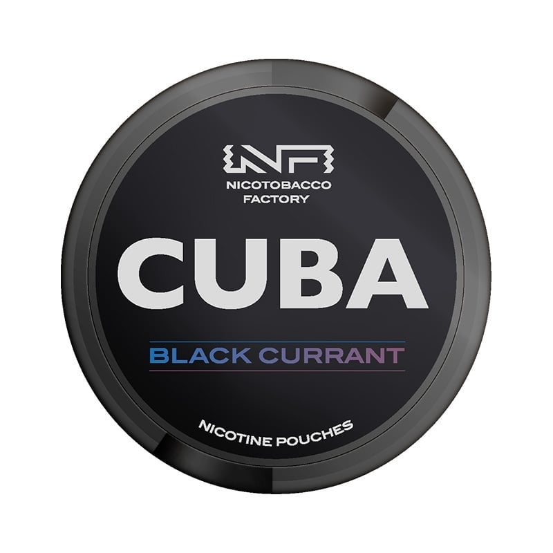 CUBA Black Currant Strong nicotine pouches