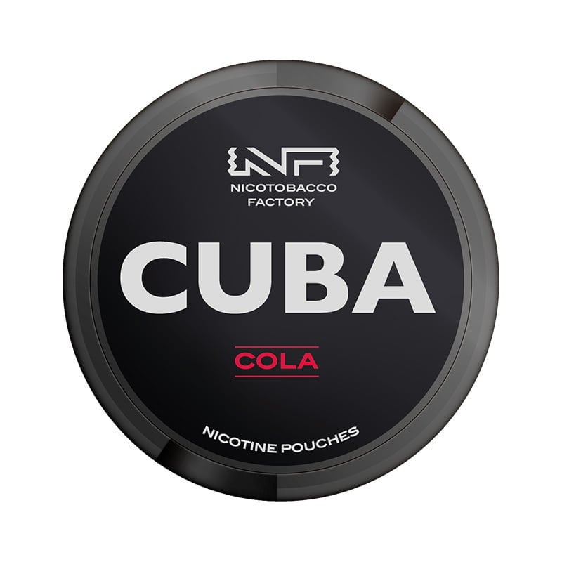 CUBA Cola Strong nicotine pouches