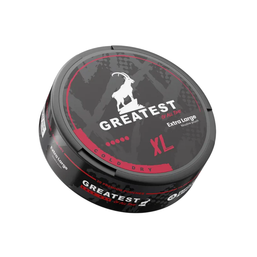 Greatest Cold Dry XL nicotine pouches