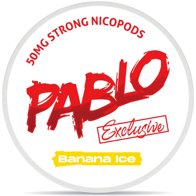 PABLO Exclusive Banana Ice nicotine pouches