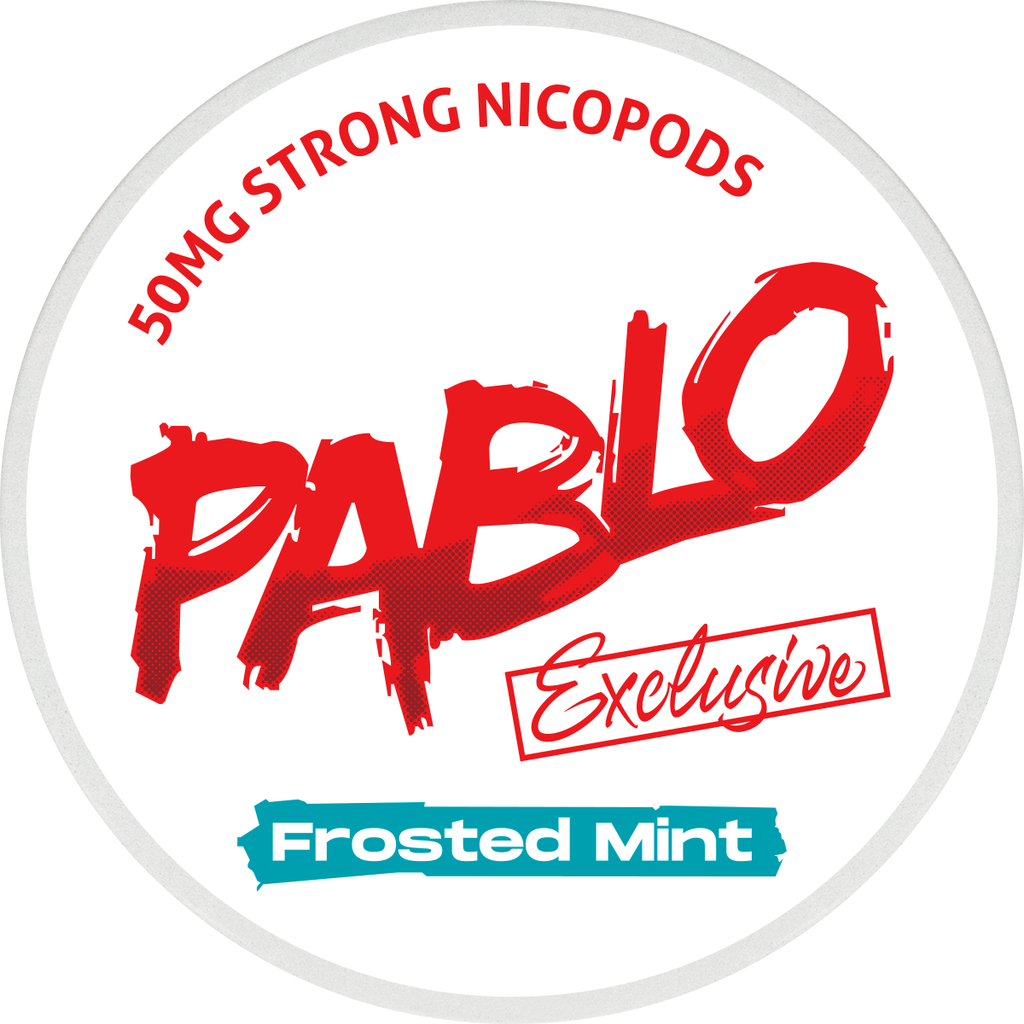 PABLO Exclusive Frosted Mint nicotine pouches