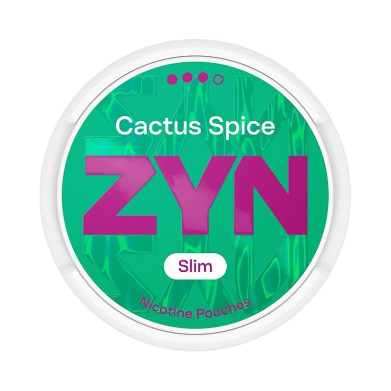 ZYN Cactus Spice Slim Strong nicotine pouches