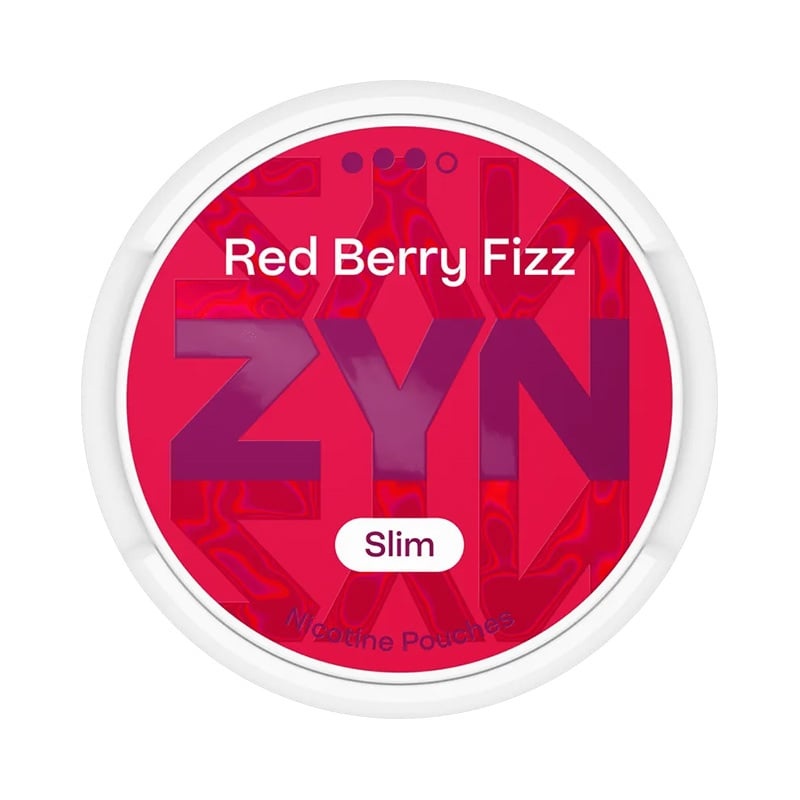 ZYN Red Berry Fizz Slim Strong nicotine pouches